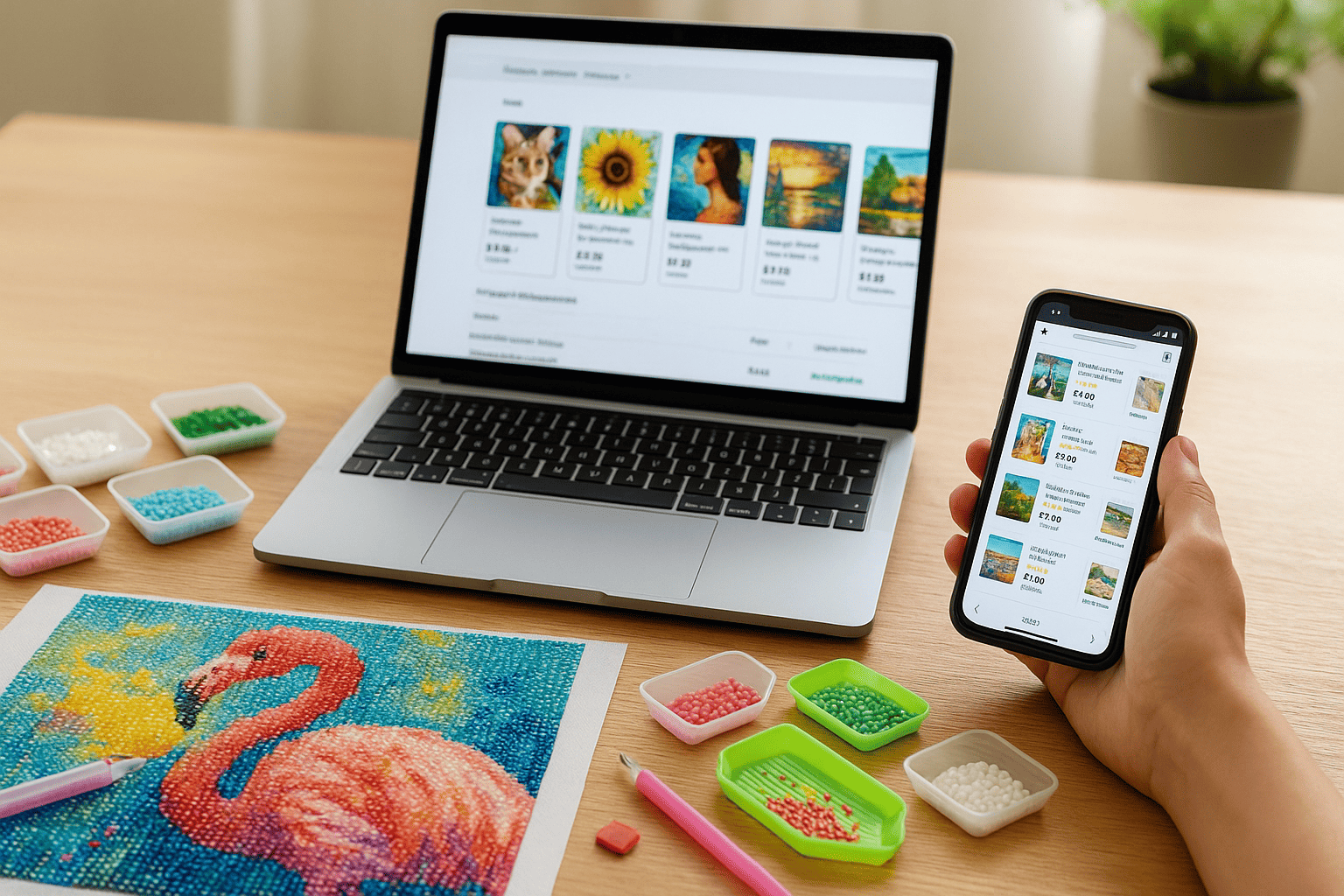Welche Online-Shops bieten den besten Preis für Diamond Painting Sets
