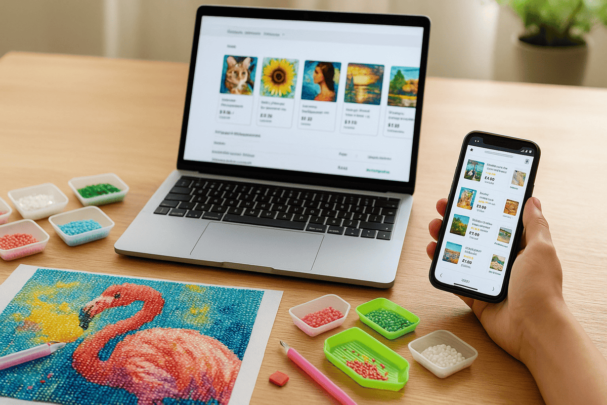 Welche Online-Shops bieten den besten Preis für Diamond Painting Sets