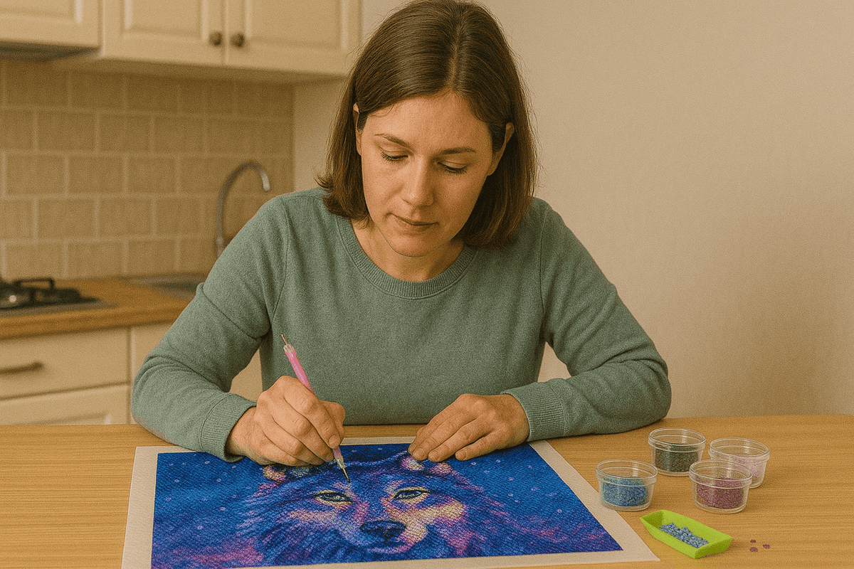 Diamond Painting für Anfänger – So gelingt dir der perfekte Einstieg