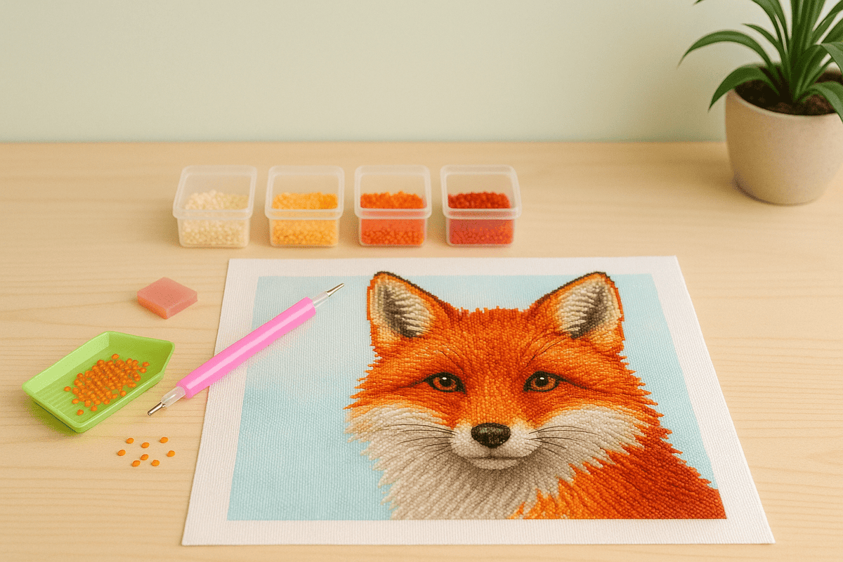 Diamond Painting für Kinder – Schritt für Schritt erklärt