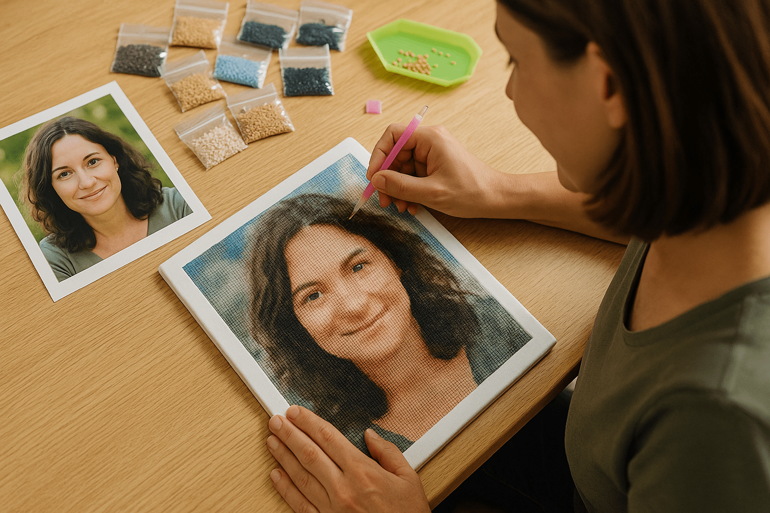 Diamond Painting mit eigenem Foto – So gelingt Ihr einzigartiges Kunstwerk