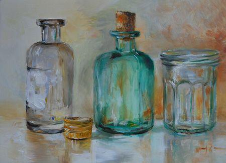 Glas bemalen - Wie bemalt man Glas und mit welcher Farbe?
