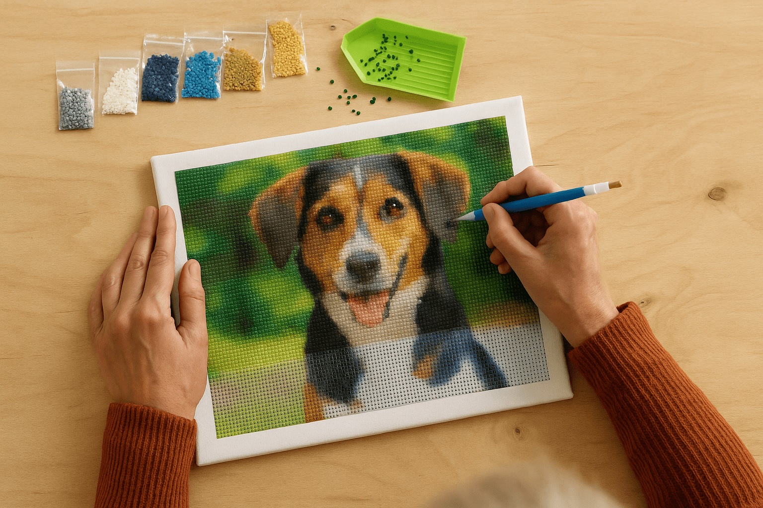 Verwandle dein Foto in ein individuelles Diamond Painting