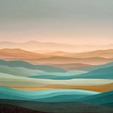 Diamond Painting Abstrakte Landschaft
