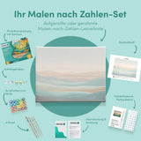 Malen nach Zahlen Abstrakte Landschaft
