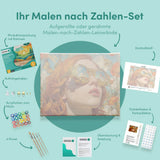 Malen nach Zahlen Blumensymphonie