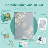 Malen nach Zahlen Blütennacht Japan