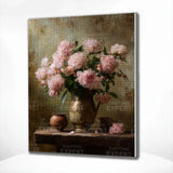 Diamond Painting Brocante Rosa Pfingstrosen
