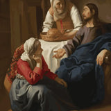 Malen nach Zahlen Christus im Haus von Martha und Maria