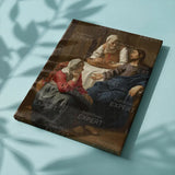 Malen nach Zahlen Christus im Haus von Martha und Maria