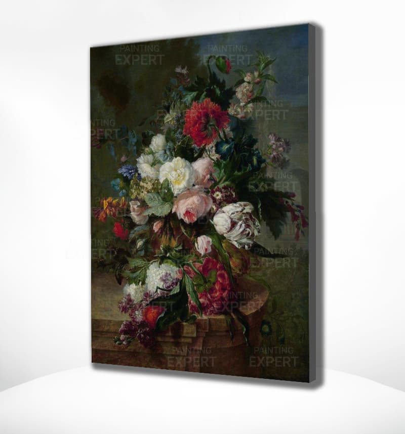 Diamond Painting Blumen in einer Vase