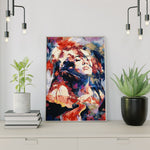 Diamond Painting Bunte Frau