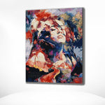 Diamond Painting Bunte Frau