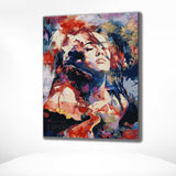 Diamond Painting Bunte Frau