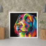 Diamond Painting Bunter Labrador