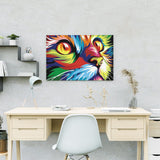 Diamond Painting Katzenkopf