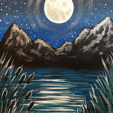 Diamond Painting Mond