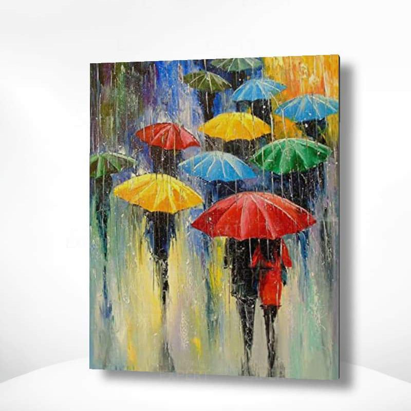Diamond Painting Regenschirm