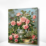 Diamond Painting Rosa Rosenstrauß