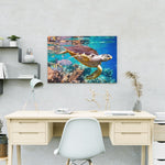 Diamond Painting Schildkröte Meer