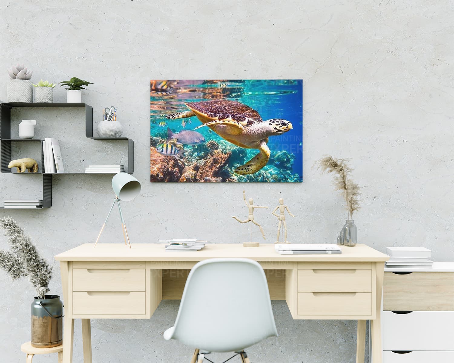 Diamond Painting Schildkröte Meer
