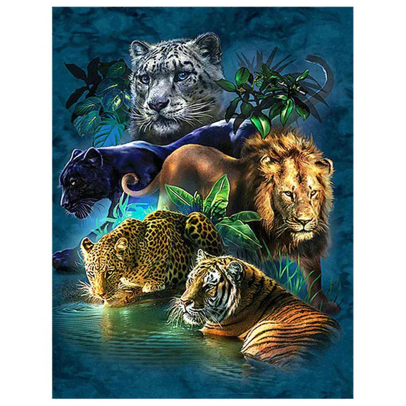 Diamond Painting Tiere Safari