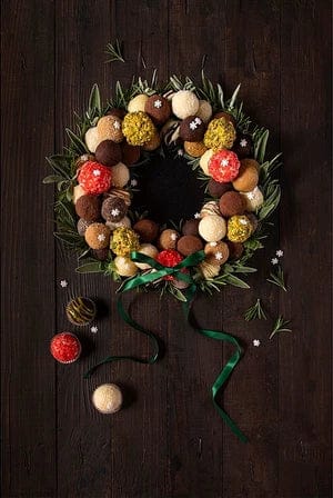 Diamond Painting Weihnachten Kranz