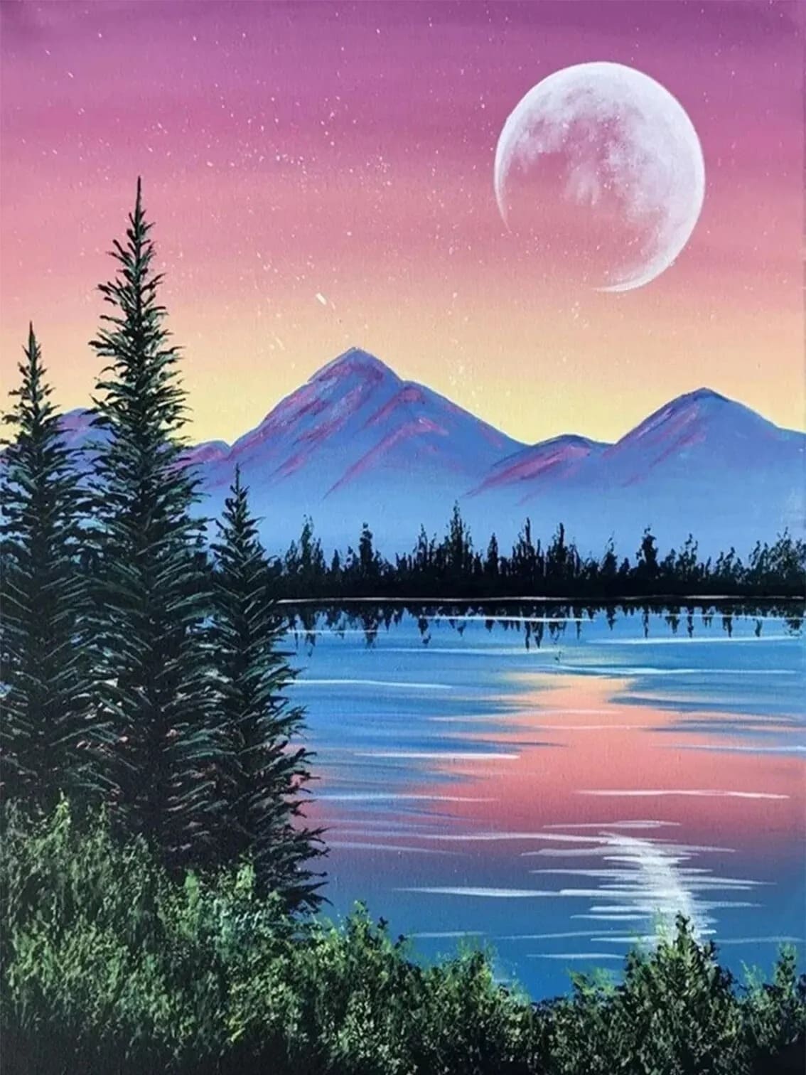 Diamond Painting Wunderschöne Landschaft