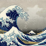 Diamond Painting Die große Welle vor Kanagawa, Hokusai Japan