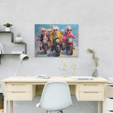 Diamond Painting Gemütliche Damen beim Motorradfahren