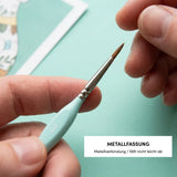 Detailpinsel-Set für feine Malarbeiten