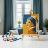 Malen nach Zahlen – 6 Mini-Gemälde - Mini-Kollektion von Johannes Vermeer