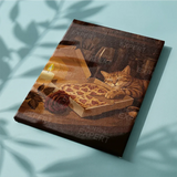 Malen nach Zahlen Purrperoni-Pizza
