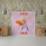 Malen nach Zahlen Super-Mama 2