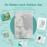 Malen nach Zahlen Wegziehende Wolken