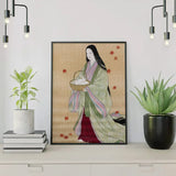 Diamond Painting Weiße Kaninchen im Herbstkorb Japan