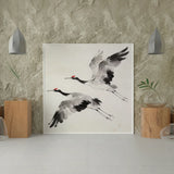 Diamond Painting Zen Cranes I Warm, Chris Paschke Japan