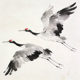 Malen nach Zahlen Zen Cranes I Warm, Chris Paschke Japan