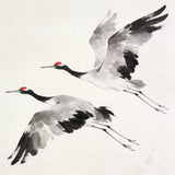 Malen nach Zahlen Zen Cranes I Warm, Chris Paschke Japan
