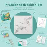 Malen nach Zahlen Zen Cranes I Warm, Chris Paschke Japan