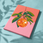 Discofrucht als fertige Leinwand