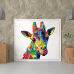 Malen nach Zahlen Giraffe
