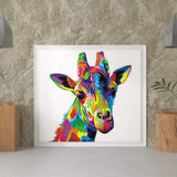 Malen nach Zahlen Giraffe