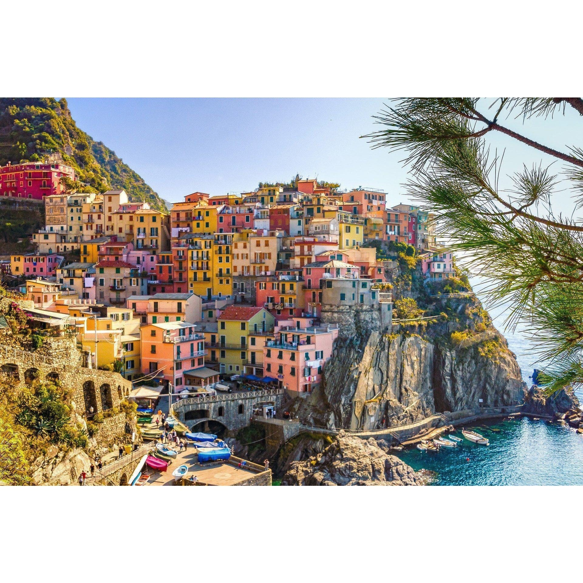 Malen nach Zahlen Italien am Meer
