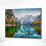Malen nach Zahlen Landschaft mit Bach