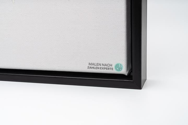 Malen nach Zahlen Zwei Löwen